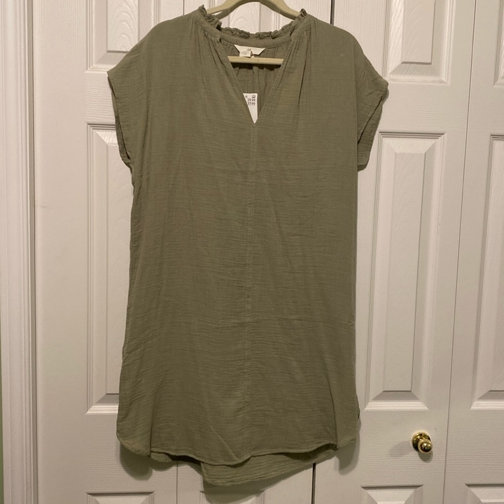 100% Cotton Gauze Dress NWT